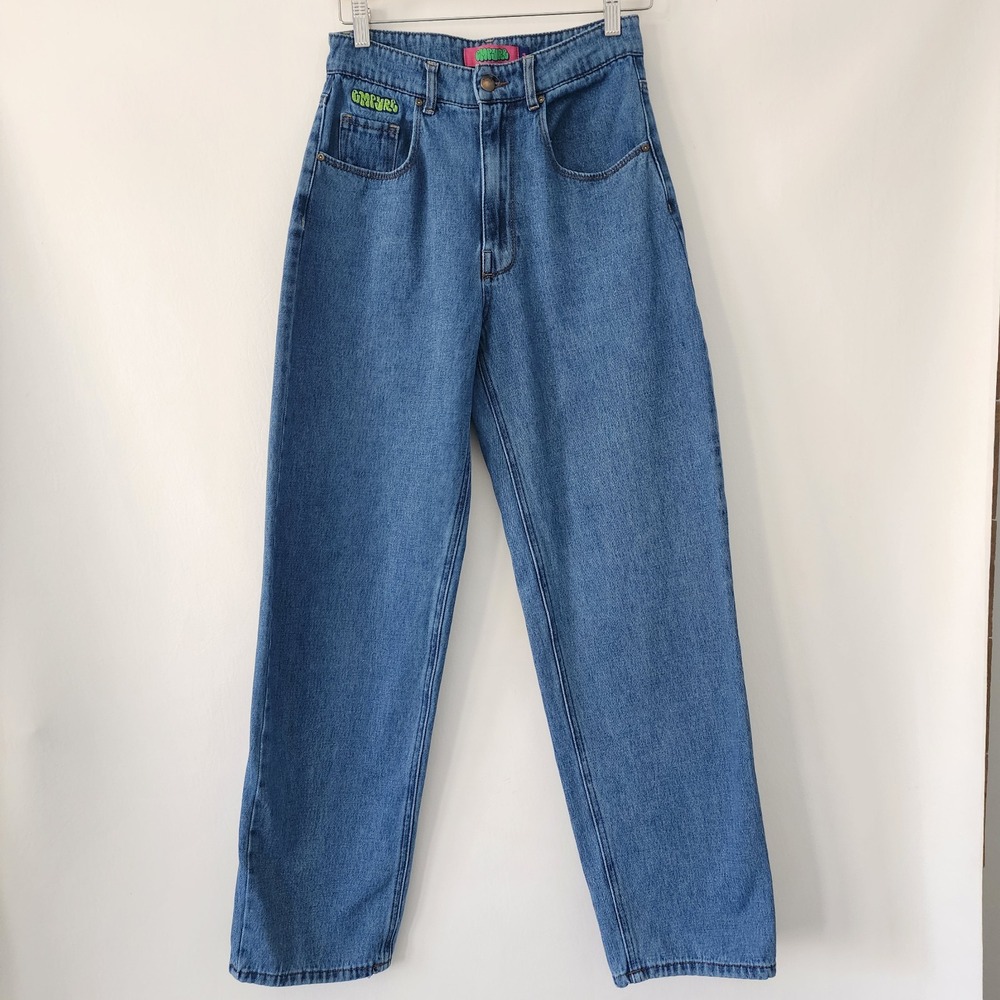Empyre Tori wide leg skater jeans medium wash womens size 3